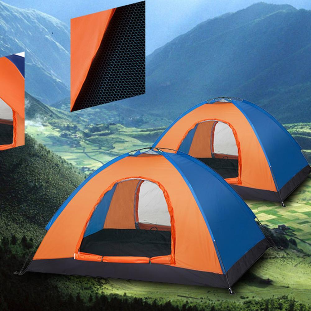 Cheap Goat Tents Rain proof Double layer Color matching Tent Outdoor Equipment Mountain Camping Supplies Equipment Mountain Camping Supplies Tents